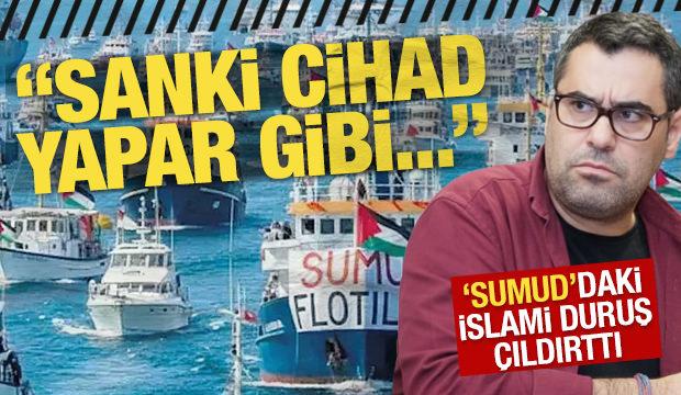 Enver Aysever’in ’Sumud’ hazımsızlığı: ‘Sanki cihad yapar gibi…’