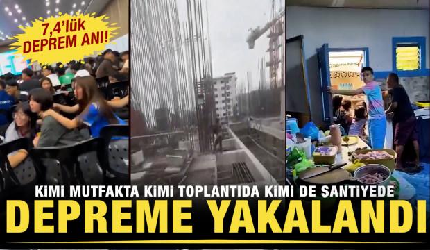Filipinler’de korkunç deprem anları: 7,4'lük deprem sonrası tsunami uyarısı