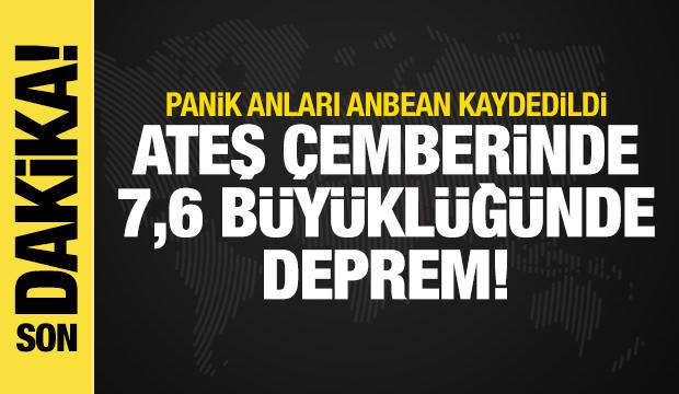 Filipinler'de 7.6 büyüklüğünde deprem