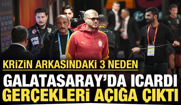 Galatasaray'da 'Icardi' gerçekleri açığa çıktı: Krizin arkasındaki 3 neden
