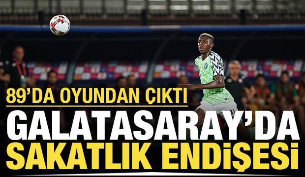Galatasaray'da sakatlık endişesi: Osimhen 89'da oyundan çıktı