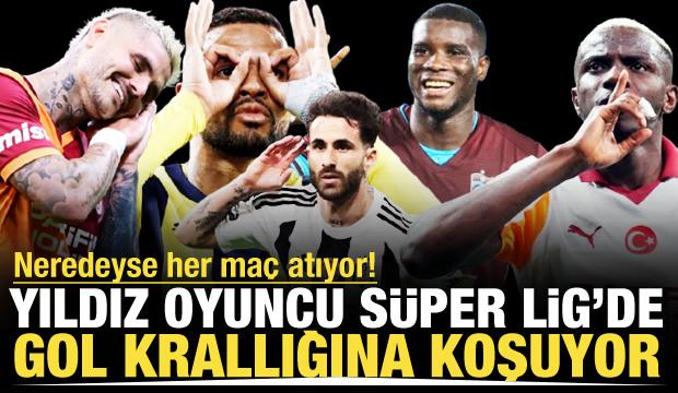 Gol krallığı yarışında büyük çekişme! Osimhen ve Icardi'yi geride bıraktı