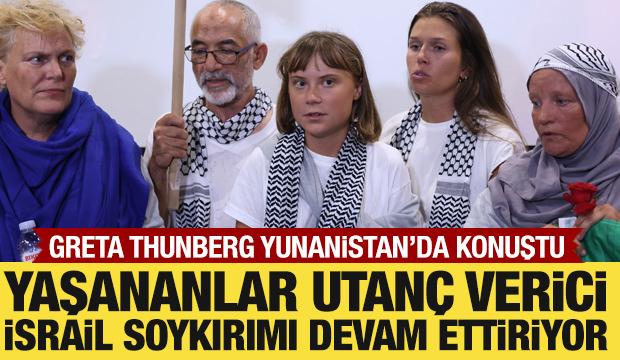 Greta Thunberg: Gazze'de soykırım gerçekleşiyor