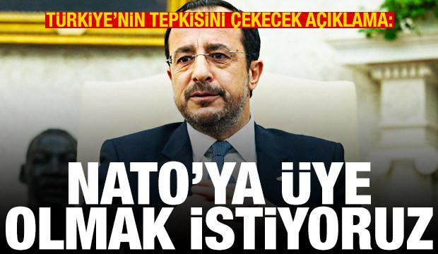 Güney Kıbrıs'tan NATO'ya girme sinyali
