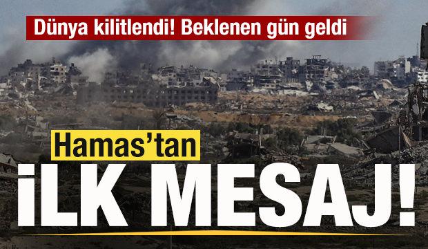 Dünya kilitlendi! Beklenen gün geldi! Hamas'tan son dakika mesajı