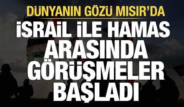 İsrail ve Hamas arasında müzakereler başladı