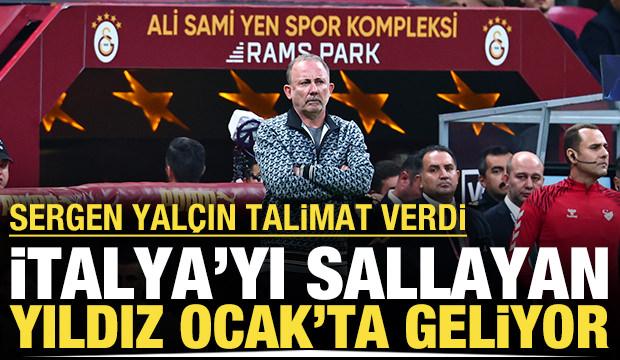 İtalya'yı sallayan yıldız Ocak'ta geliyor: Sergen Yalçın talimat verdi