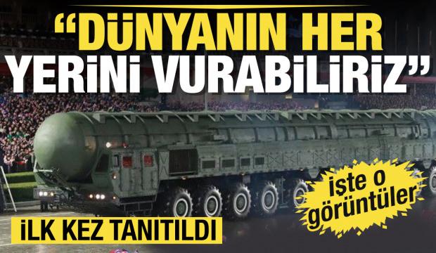 Kuzey Kore, kıtalararası balistik füzesini ilk kez dünyaya tanıttı