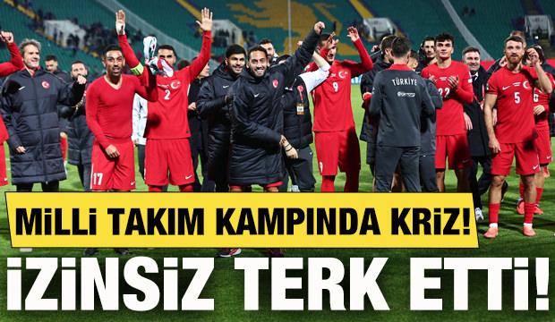 Milli Takım kampında kriz! TFF duyurdu: Berke Özer İzinsiz terk etti...