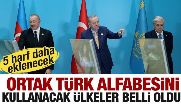 Ortak Türk alfabesini kullanacak ülkeler belli oldu...