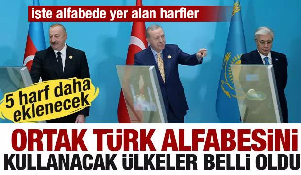 Ortak Türk alfabesini kullanacak ülkeler belli oldu...