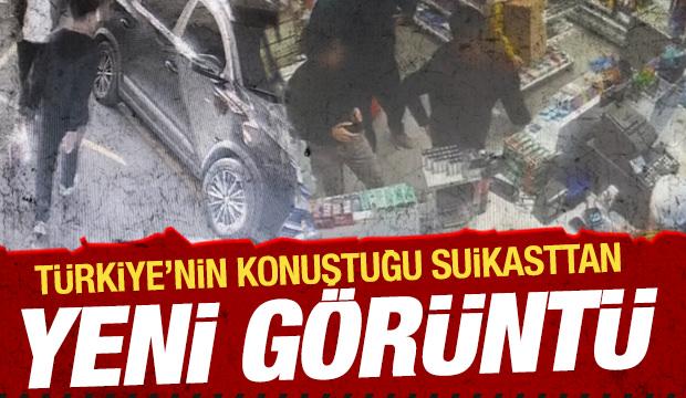 Serdar Öktem cinayeti şüphelilerin saldırıdan önce alışveriş yaptığı anların videosu