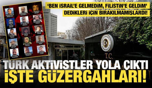 Son dakika... Dışişleri Bakanlığından flaş açıklama: Türk aktivistler Ürdün'de!