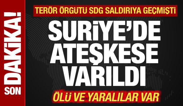 Son dakika: Suriye'de ateşkes sağlandı! SDG saldırıya geçmişti! Hükümetten açıklama