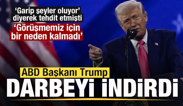 Son dakika: Trump, 'Garip şeyler oluyor' diyerek tehdit etmişti! Çin'e darbeyi indirdi