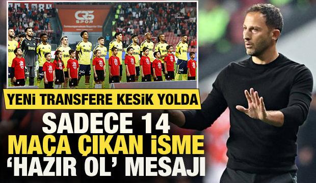 Tedesco'dan yeni transfere kesik: Sadece 14 maça çıkan isme 'hazır ol' mesajı