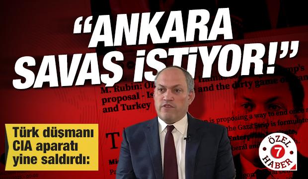 Türk düşmanı Rubin yine saldırdı: 'Ankara son Filistinliye kadar İsrail'le savaş istiyor'