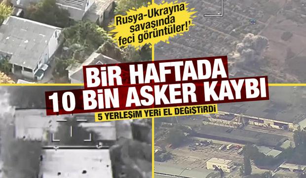 Ukrayna-Rusya savaşında büyük kayıp: Bir haftada 10 bin asker