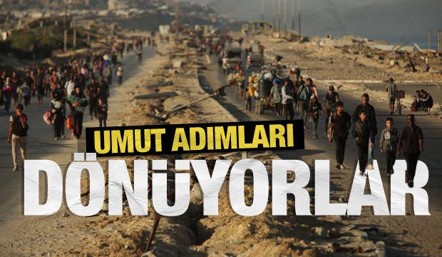 Yıkıntılar arasında dönüyorlar: Gazze’de hayat geri geliyor