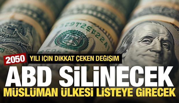 2050 yılı için dikkat çeken değişim! ABD silinecek Müslüman ülkesi listeye girecek
