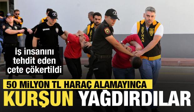 50 milyon haraç isteyip, iş yeri, ev ve muhtarlık kurşunladılar: 6 tutuklama