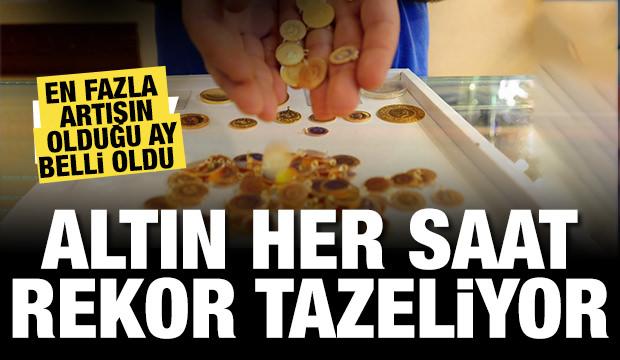 Altın artışı oranları zirveye oynuyor! İşte 2025'te en fazla artışın olduğu ay