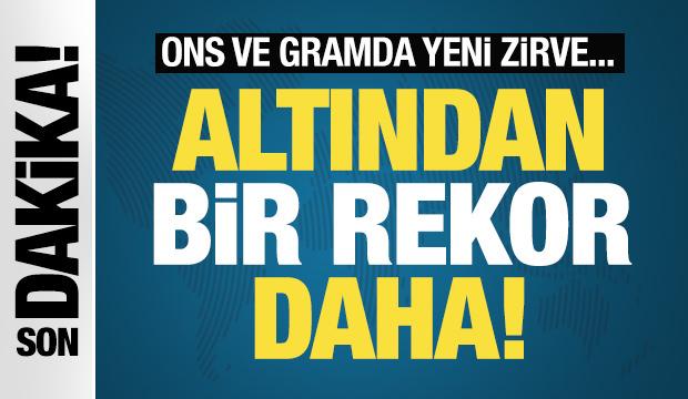 Altından bir rekor daha! Haftaya yükselişle başladı....