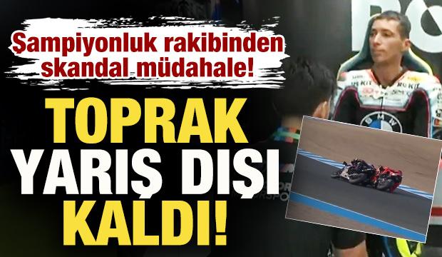 Bulega'dan skandal temas! Toprak Razgatlıoğlu yarış dışı kaldı