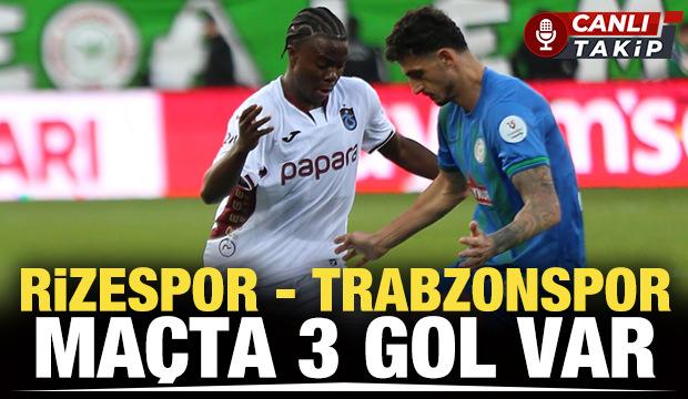 Çaykur Rizespor - Trabzonspor! CANLI