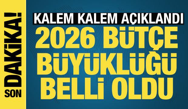 Cevdet Yılmaz açıkladı: 2026 bütçe büyüklüğü belli oldu
