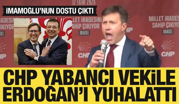 CHP, Brüksel'de yabancı vekile Cumhurbaşkanı Erdoğan'ı yuhalattı