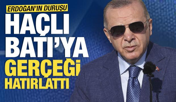 Cumhurbaşkanı Erdoğan’ın duruşu Haçlı Batı’ya 'Türk milleti' gerçeği hatırlattı