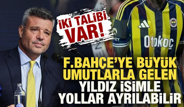 Fenerbahçe büyük umutlarla gelen yıldızıyla yollarını ayırabilir! 2 talibi var