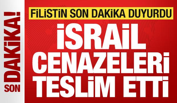 Filistin son dakika duyurdu! İsrail, 45 Filistinlinin cenazesini teslim etti