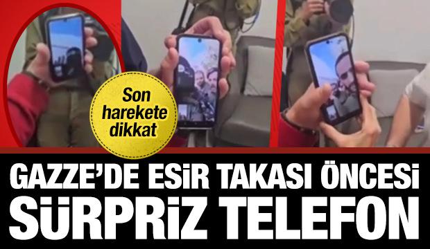 Gazze'de esir takası öncesi sürpriz telefon... Son harekete dikkat