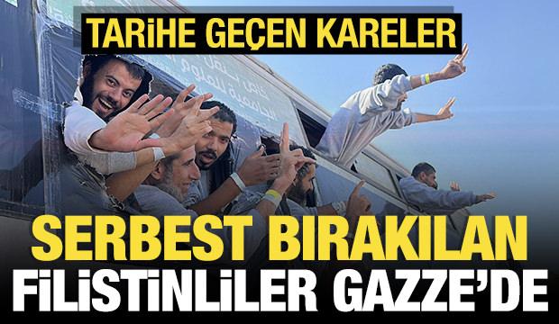 Gazze'de tarihi an! Rehineler serbest bırakılıyor