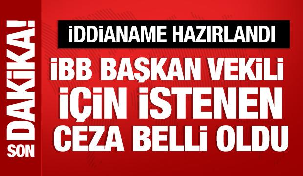 İBB Başkan Vekili Nuri Aslan hakkında hapis talebi