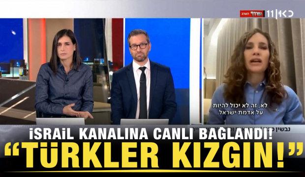  İsrail kanalına bağlanan Nevşin Mengü İsrail Türkiye ilişkilerini yorumladı