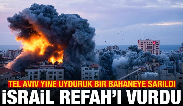 İsrail ordusundan Gazze açıklaması: Refah'ı vurduk