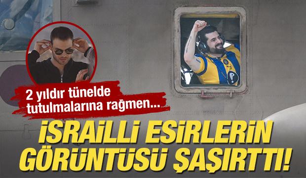 İsrailli esirlerin görüntüsü şaşırttı! 2 yıldır tünelde tutulmalarına rağmen...