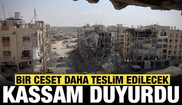 Kassam'dan son dakika esir açıklaması: Teslim edileceği saati duyurdular