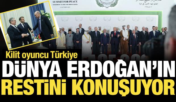Liderlerin perde arkasında kalan konuşmaları! Gazze Zirvesi dünya basınında