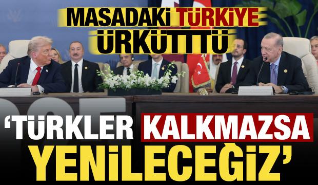 Masadaki Türkiye ürküttü: Türkler kalkmazsa yenileceğiz!