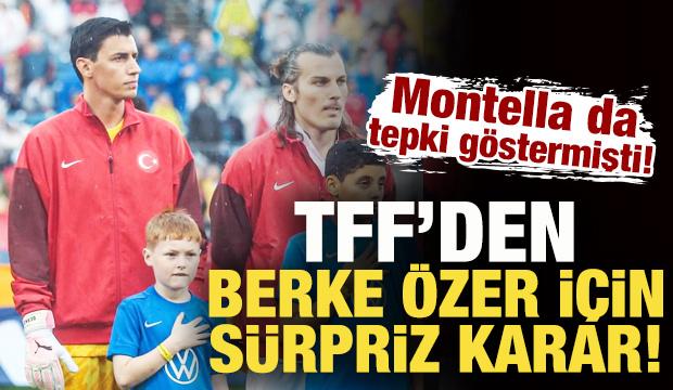 Montella da tepki göstermişti! TFF'den Berke Özer için sürpriz karar