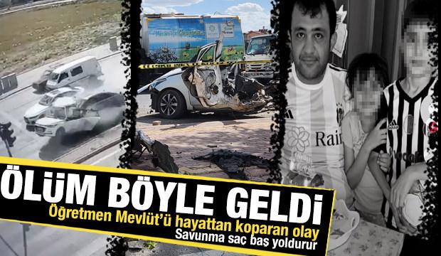 Öğretmenin Mevlüt Külcü'nün ölümüne sebep olan aracın hızı 229 kilometre çıktı