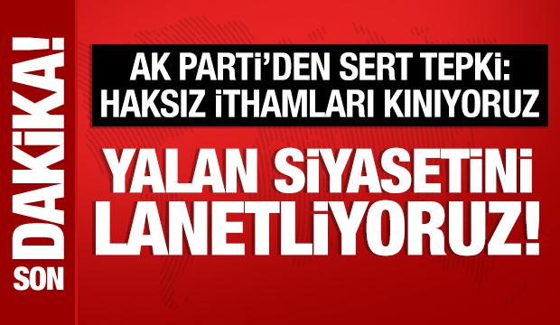 Ömer Çelik: Yalan siyasetini lanetliyoruz