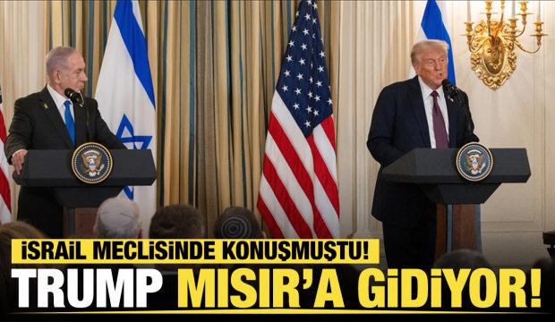 Son dakika.... ABD Başkanı Trump Mısır'a gidiyor!