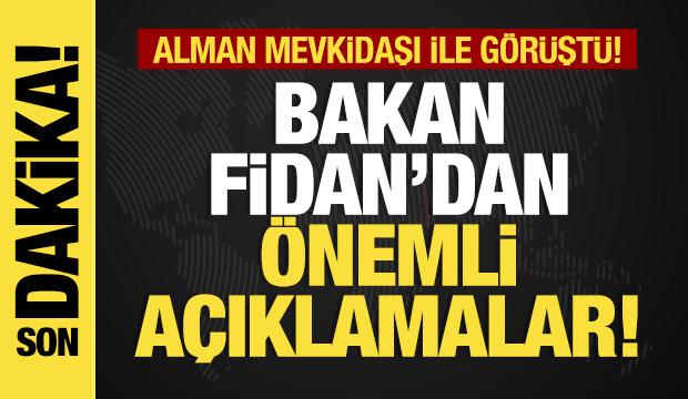 Son dakika... Bakan Fidan'dan önemli açıklamalar! 
