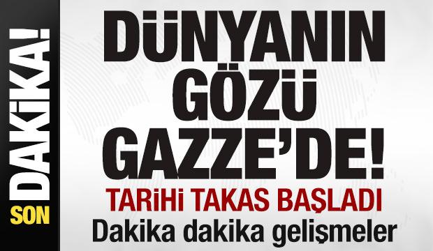 Son dakika: Dünyanın gözü Gazze'de! Rehineler İsrail ordusuna teslim edildi