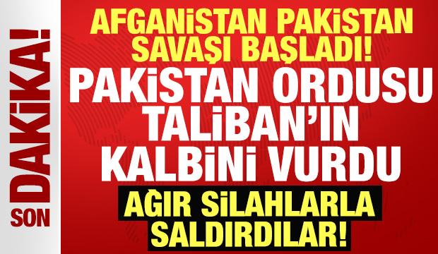 Son dakika: Pakistan Afganistan'ın kalbini vurdu! Taliban'dan açıklama geldi...